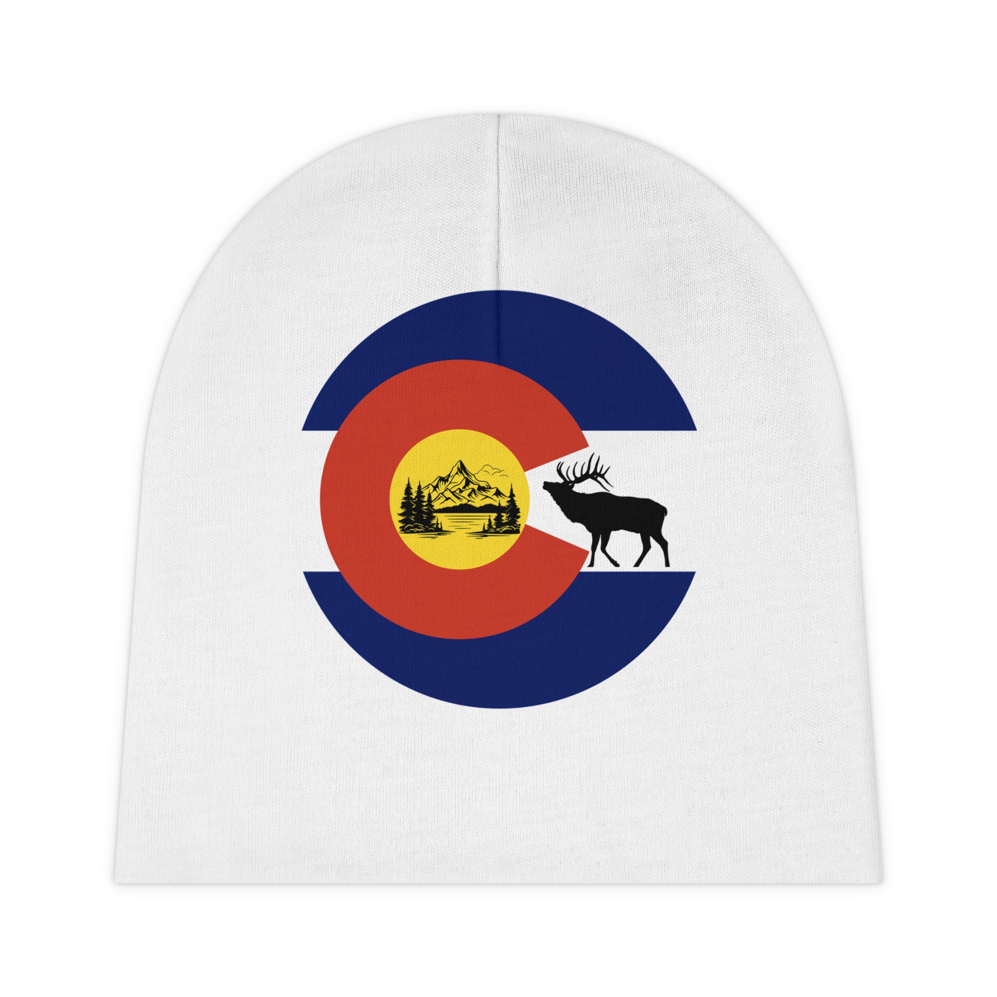 Beautiful Colorado Designed Baby Beanie (AOP) - Image 2