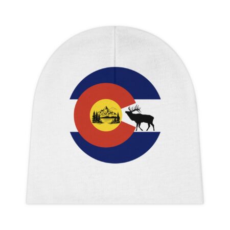 Beautiful Colorado Designed Baby Beanie (AOP)